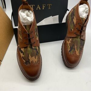 Taft Cammo  Combat boots NWT, xtra laces, shoe horn included men’s sz 40&1/2